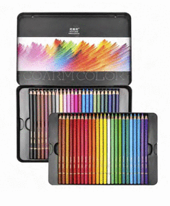 Set de 48 lapices de colores coarmcolor fabricados en madera