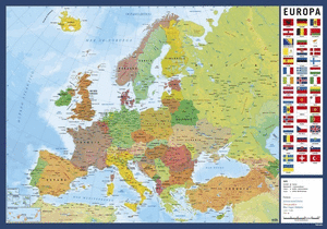 Vade escolar mapa europa