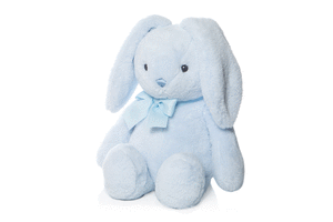 Peluche conejo dulce color celeste 40 cm