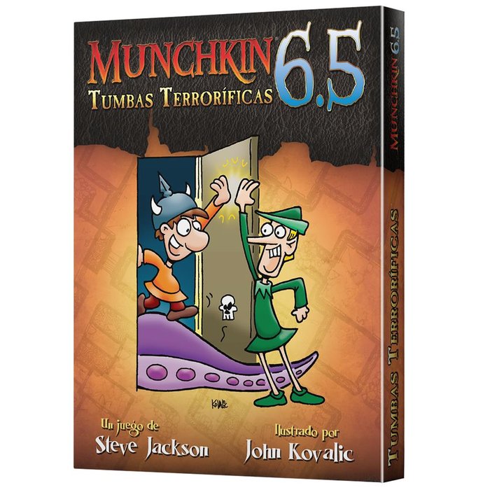 Juego de mesa munchkin 6.5: tumbas terrorificas
