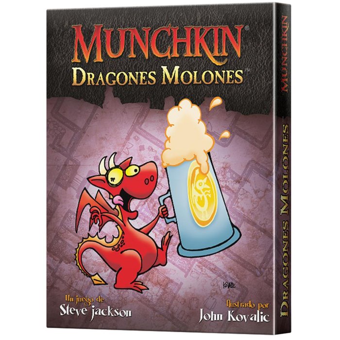 Juego de mesa munchkin dragones molones