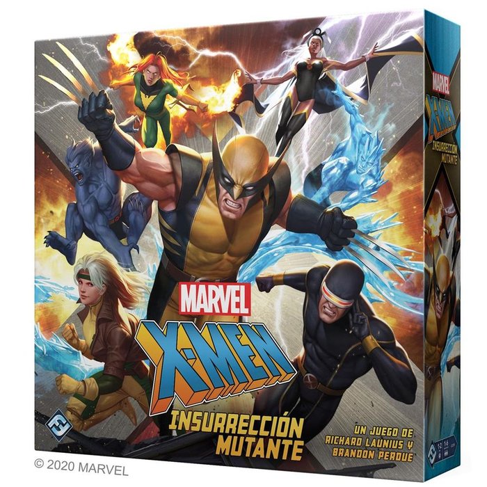 Juego de mesa x-men: mutant insurrection