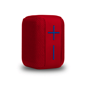 Altavoz portatil 10w resistente al agua con bluetooth rojo