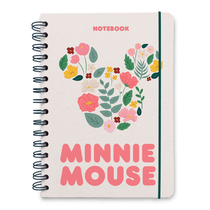 Cuaderno tapa forrada a5 bullet disney minnie mouse
