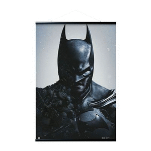 Pack colgador con poster dc comics batman arkham origins