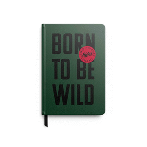 Agenda anual 2022 dia pagina a5 born to be wild