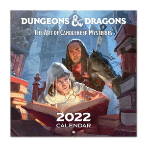 Calendario 2022 30x30 dungeons & dragons