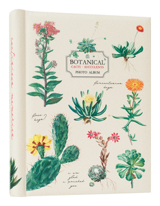 Album foto 24x32cm 30 paginas autoadhesivas botanical cacti