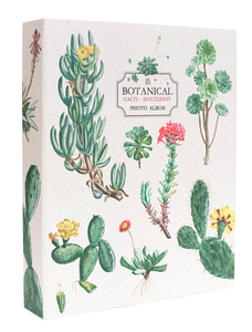 Album foto 200 bolsillos 13x20cm botanical cacti