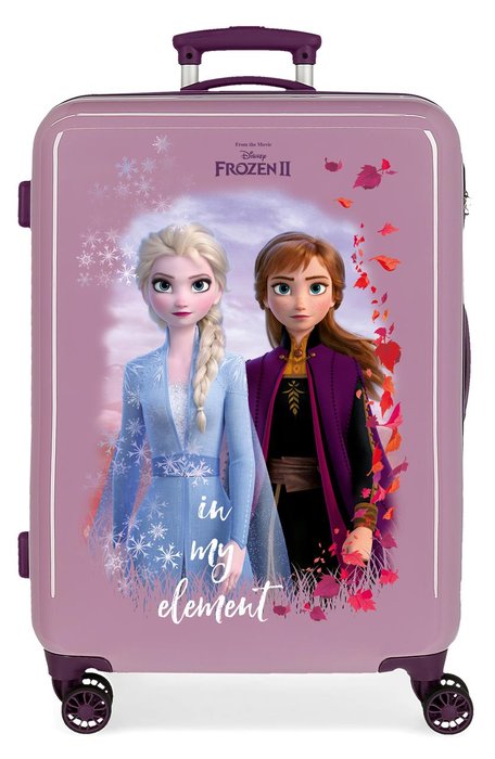 Maleta Trolley Lila 36x22x42cm Eurostl