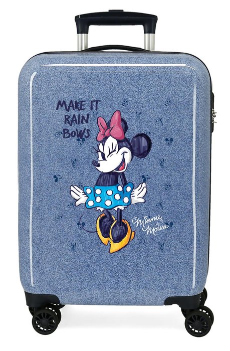 Maleta de cabina minnie make it rain bows rigida 55cm - Papelería Sierra de  Segura