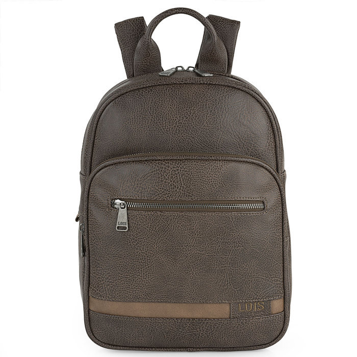 Mochila porta tablet grant marron 10x24x33 Librería Papelería