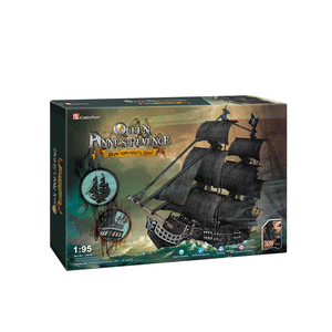 Puzzle 3d queen anne`s revenge barco pirata