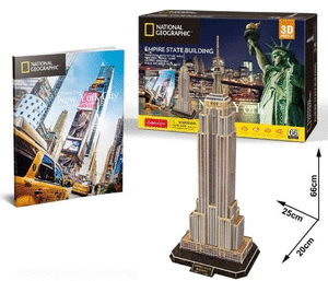 Puzzle 3d national geographic empire state building