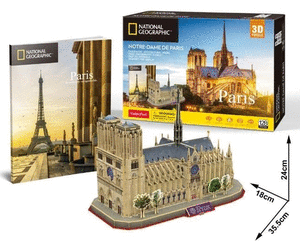 Puzzle 3d national geographic notre dame