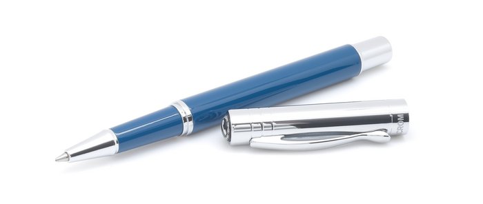 Boligrafo roller vista azul