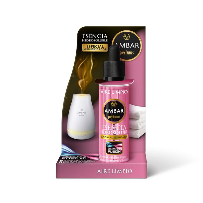 AMBAR PERFUMS Esencia Fusión Aire Limpio 50 ml