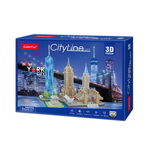 Puzzle 3d city line new york