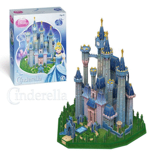 Puzzle 3d  disney cinderella castle