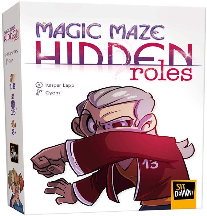 Juego de mesa magic maze - expansion roles ocultos