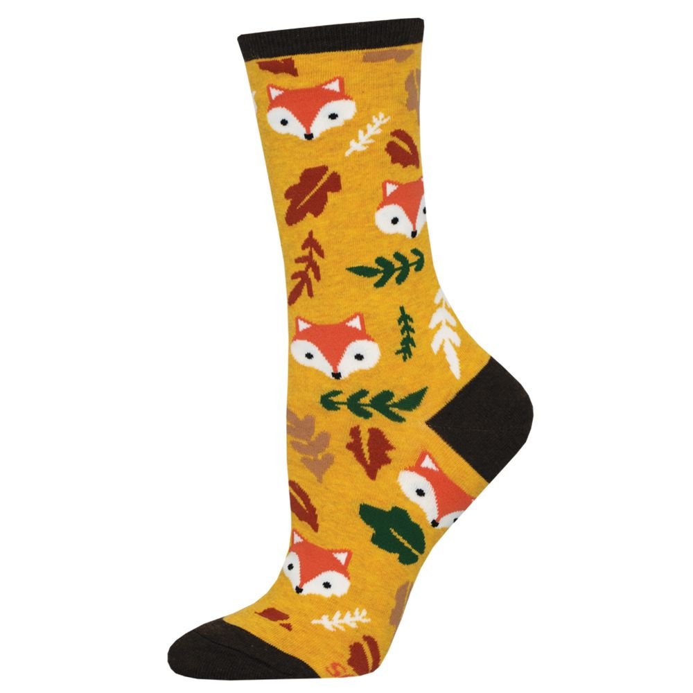 Calcetines estampados zorro divertidos - Oferta Limitada en Stock