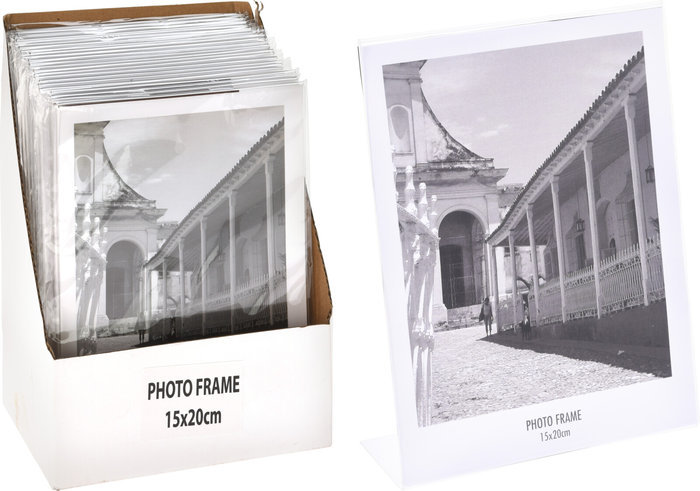 Expositor 24 portafotos 15x20 cm transparentes - Librería Papelería La  Parada