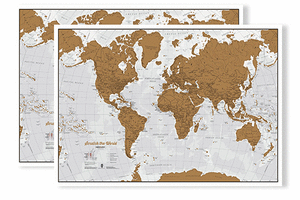 Mapa rasca el mundo (59x84) castellano